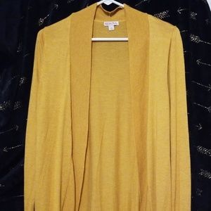 Mustard Yellow Over Jacket